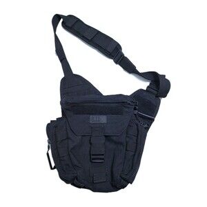 5.11 Tactical Push Pack Tactical Gear Bag One Size Black Shoulder Sling Bag Zip